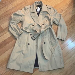 J Crew Classic Trench Coat